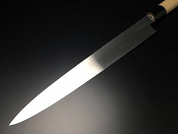 Amazon | 有次 包丁 柳刃 本焼 純日本鋼 240 mm 青鋼2 築地 ARITSUGU